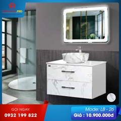 TỦ LAVABO NHÀ TẮM LB-26