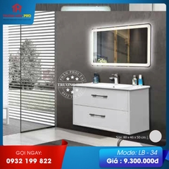 TỦ LAVABO NHÀ TẮM LB-34 80cm*46cm*50cm