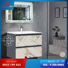 TỦ LAVABO NHÀ TẮM LB-35 80cm*46cm*50cm