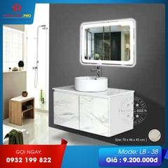 TỦ LAVABO NHÀ TẮM LB-38 70cm*46cm*45cm