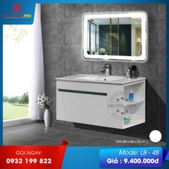 TỦ LAVABO NHÀ TẮM LB-48 80cm*46cm*50cm