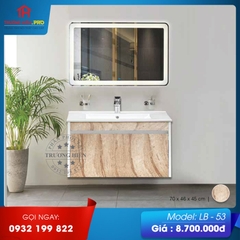 TỦ LAVABO NHÀ TẮM LB-53 70cm*46cm*45cm