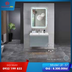 TỦ LAVABO NHÀ TẮM LB-57 70cm*46cm*45cm