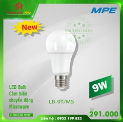 LED BULB CẢM BIẾN CHUYỂN ĐỘNG LB-9T/MS MPE