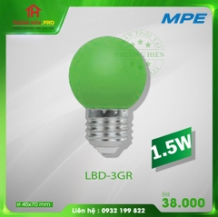 ĐÈN LED BULB 1.5W LBD-3GR MPE