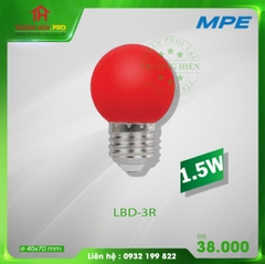 ĐÈN LED BULB 1.5W LBD-3R MPE