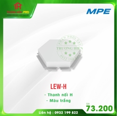 THANH NỐI H MÀU TRẮNG LEW-H MPE