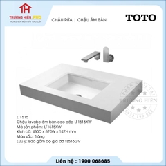 Chậu rửa TOTO LT1515