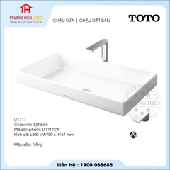 Chậu rửa TOTO LT1717