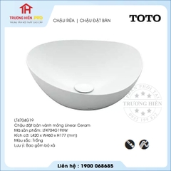 Chậu rửa TOTO LT4704G19