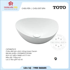 Chậu rửa TOTO LT4704MTG19