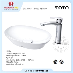 Chậu rửa TOTO LT4724