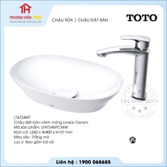 Chậu rửa TOTO LT4724MT