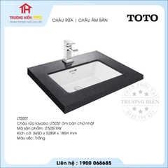 Chậu rửa TOTO LT505T