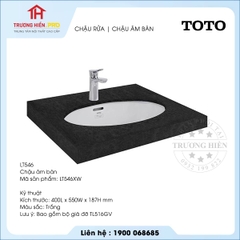 Chậu rửa TOTO LT546