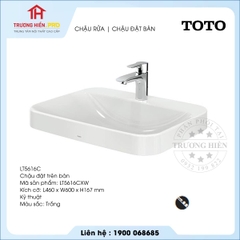 Chậu rửa TOTO LT5616C