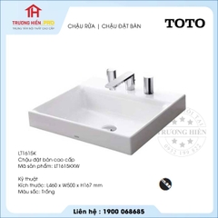 Chậu rửa TOTO LT1615K