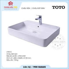 Chậu rửa TOTO LT951C