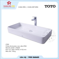 Chậu rửa TOTO LT953