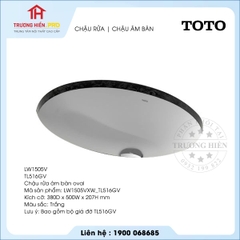 Chậu rửa TOTO LW1505V TL516GV