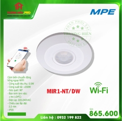 CẢM BIẾN CHUYỂN ĐỘNG HỒNG NGOẠI WIFI MIR1-NT/DW MPE