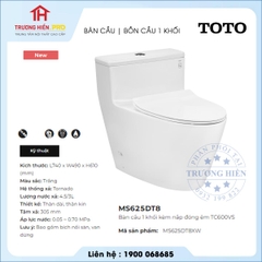 Bàn Cầu TOTO MS625DT8