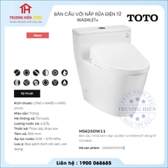 Bàn Cầu TOTO MS625DW11