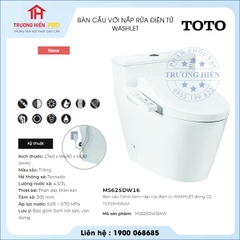 Bàn Cầu TOTO MS625DW16