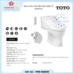 Bàn Cầu TOTO MS855DW6