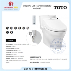 Bàn Cầu TOTO MS885DW6