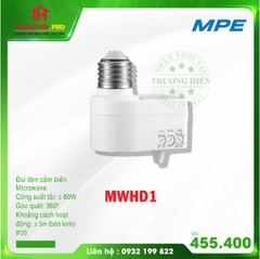 ĐUI ĐÈN CẢM BIẾN MICROWAVE MWHD1 MPE