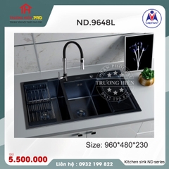 CHẬU RỬA CHÉN VIỆT MỸ ND-9648L