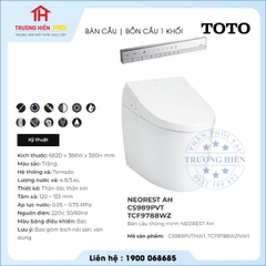 Bàn Cầu TOTO NEOREST AH CS989PVT TCF9788WZ