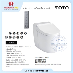 Bàn Cầu TOTO NEOREST DH CS988PVT TCF9575Z