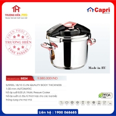 NỒI ÁP SUẤT CAPRI MODEL 5024