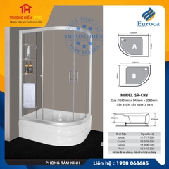 PHÒNG TẮM KÍNH EUROCA MODEL SR-CN