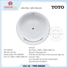 Bồn tắm TOTO PPY1720HPTE