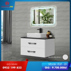 TỦ LAVABO NHÀ TẮM RLB-26 80cm*46cm*50cm