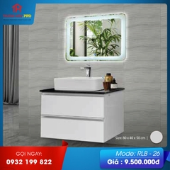 TỦ LAVABO NHÀ TẮM RLB-26 80cm*40cm*50cm