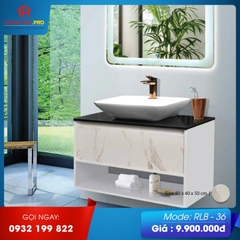 TỦ LAVABO NHÀ TẮM RLB-36 80cm*40cm*50cm