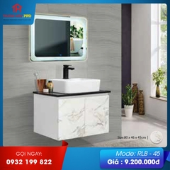 TỦ LAVABO NHÀ TẮM RLB-45 80cm*46cm*45cm