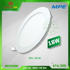 LED PANEL TRÒN 3 MÀU RPL-18-3C MPE