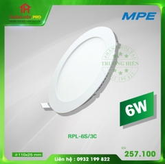 LED PANEL TRÒN 3 MÀU RPL-6S-3C MPE