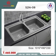 CHẬU RỬA CHÉN VIỆT MỸ S2N-08