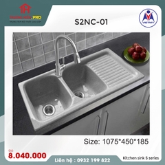 CHẬU RỬA CHÉN VIỆT MỸ S2NC-01