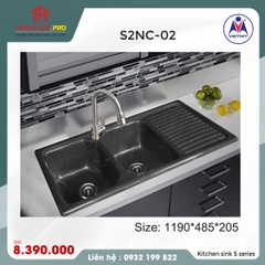 CHẬU RỬA CHÉN VIỆT MỸ S2NC-02