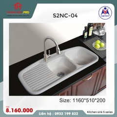 CHẬU RỬA CHÉN VIỆT MỸ S2NC-04