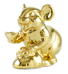 Chuột Phú 20 cm - Trang trí dát vàng 24K