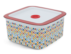 Hộp dưỡng sinh vuông đựng thực phẩm 15 cm + nắp - Mosaic (LTD)