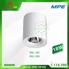 ĐÈN DOWNLIGHT TRÒN LẮP NỔI 18W MPE